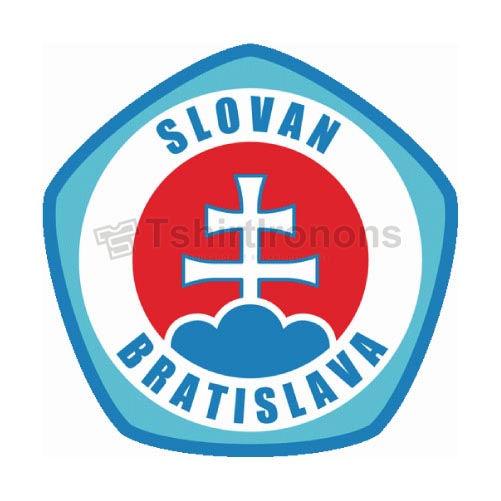 Slovan Bratislava T-shirts Iron On Transfers N3293